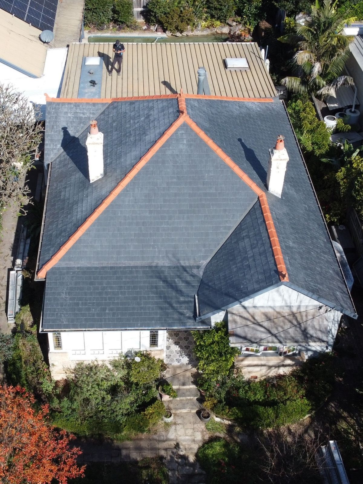 Double Bay Slate Roof Replacement 1200w 1