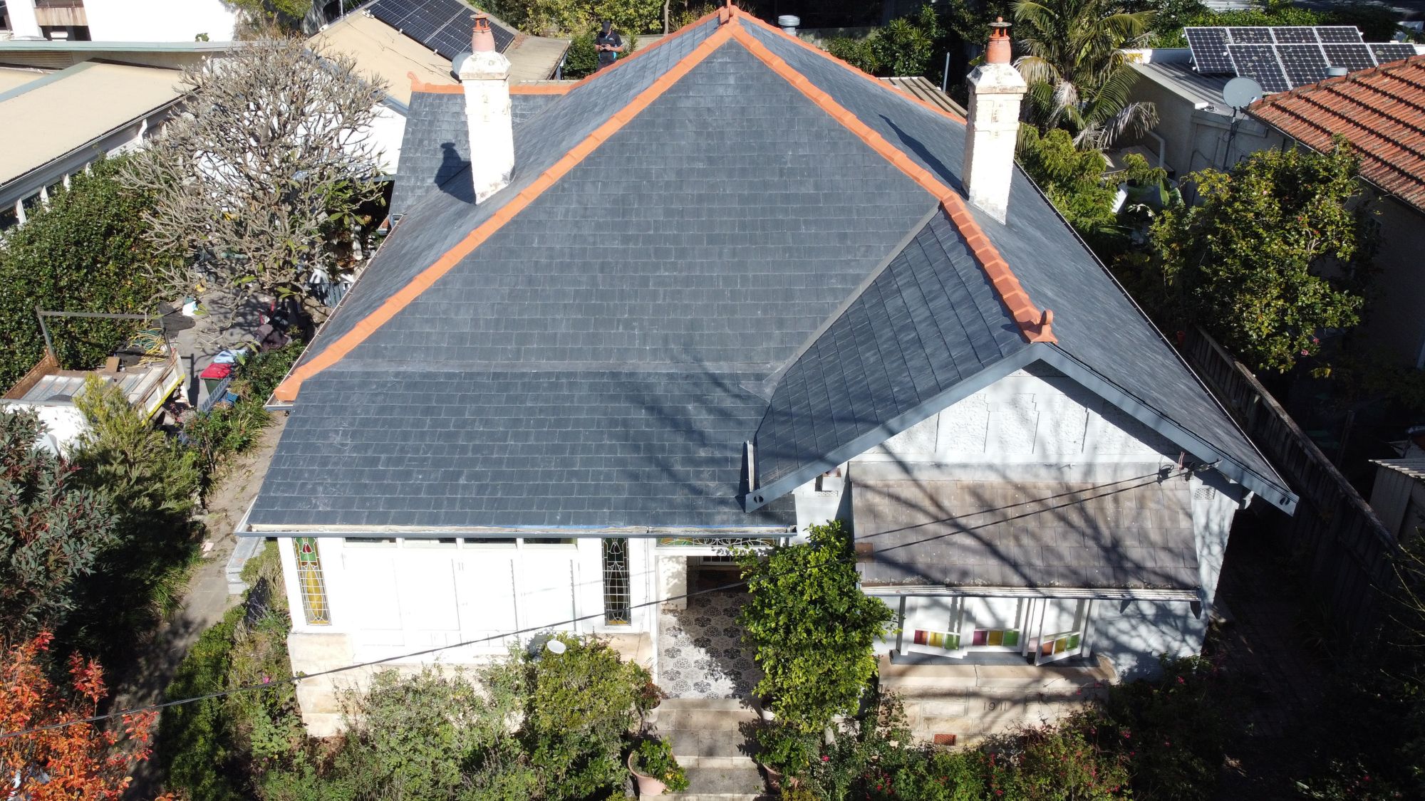 Double Bay Slate Roof Replacement 2000w 10