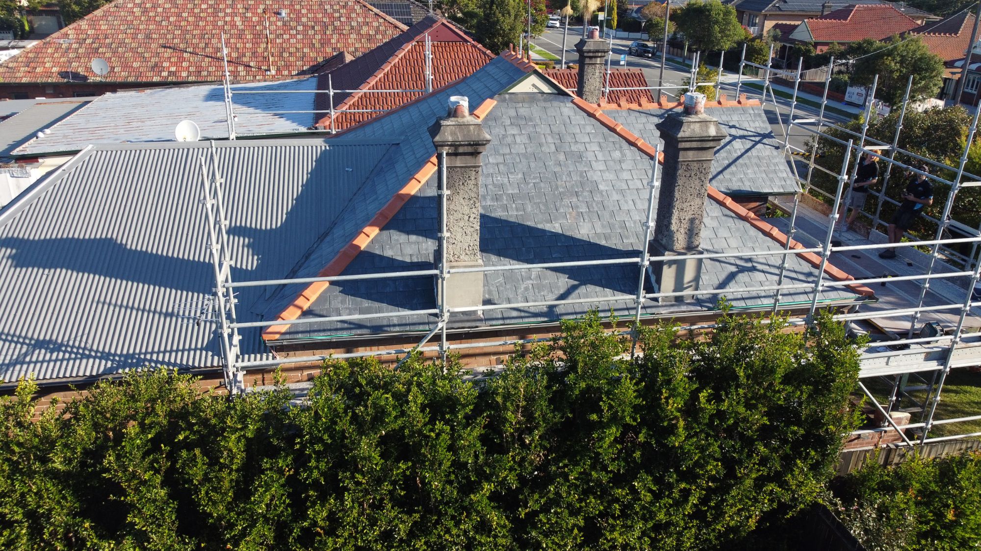 Double Bay Slate Roof Replacement 2000w 4