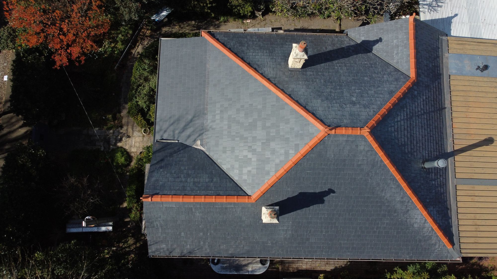 Double Bay Slate Roof Replacement 2000w 8
