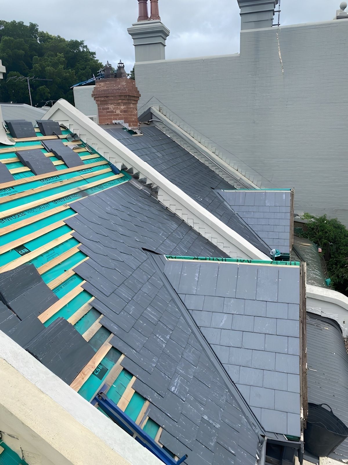 Randwick Slate Roof Restoration 2