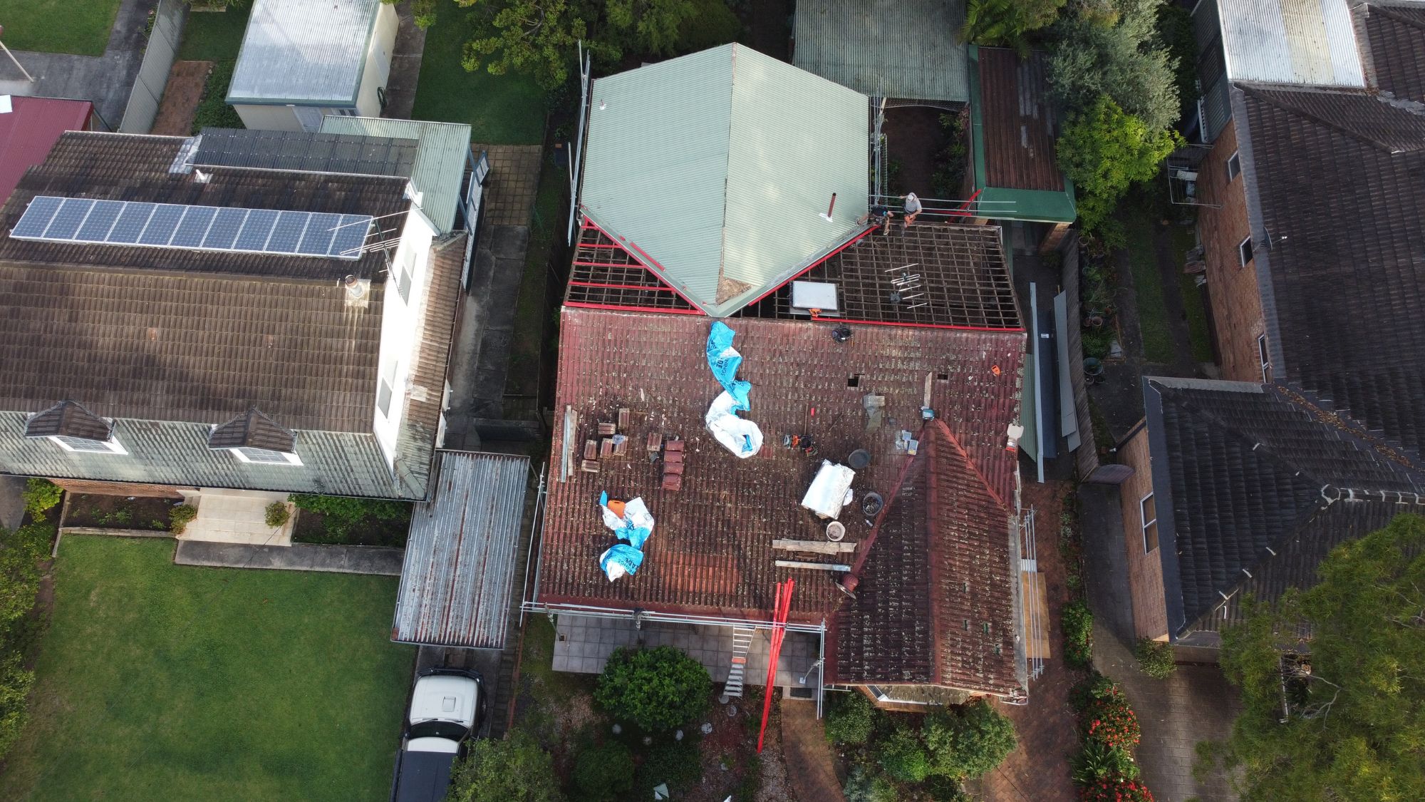 Dundas Tile to Metal Roof Conversion 3