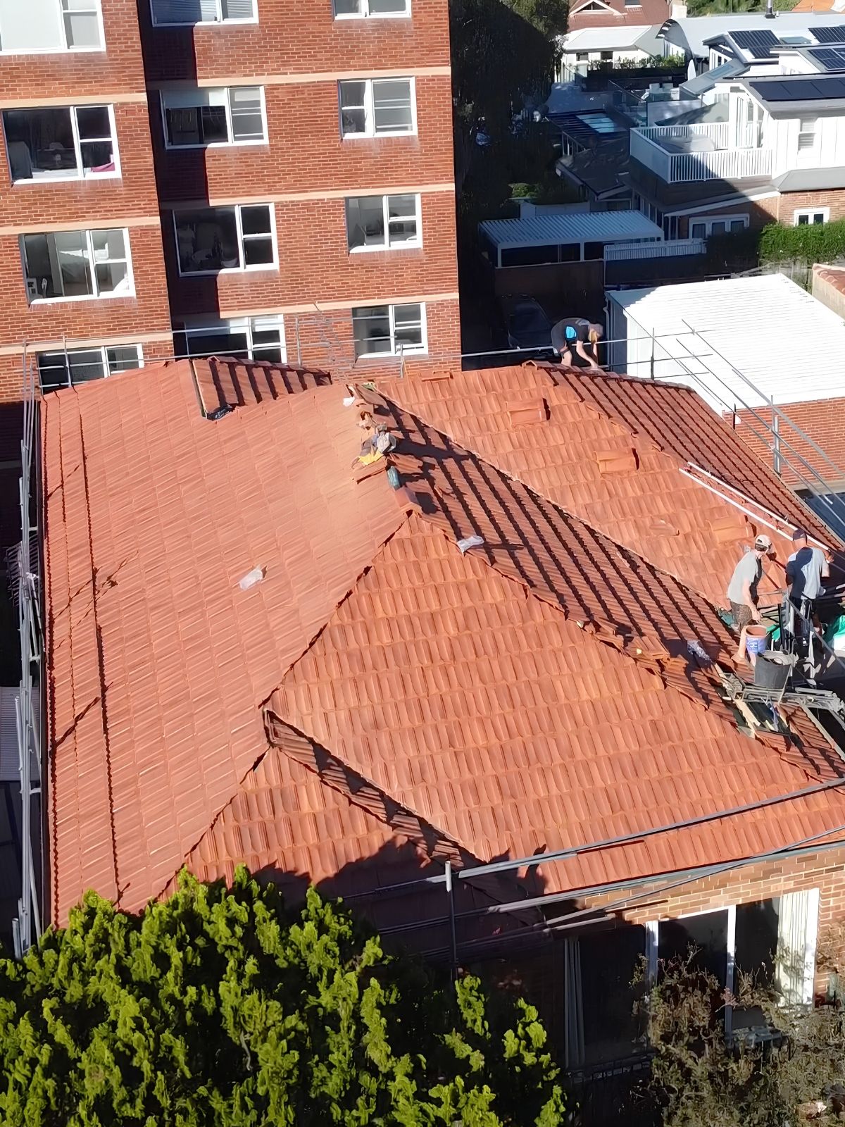 Manly Tile Roof Replacement 6