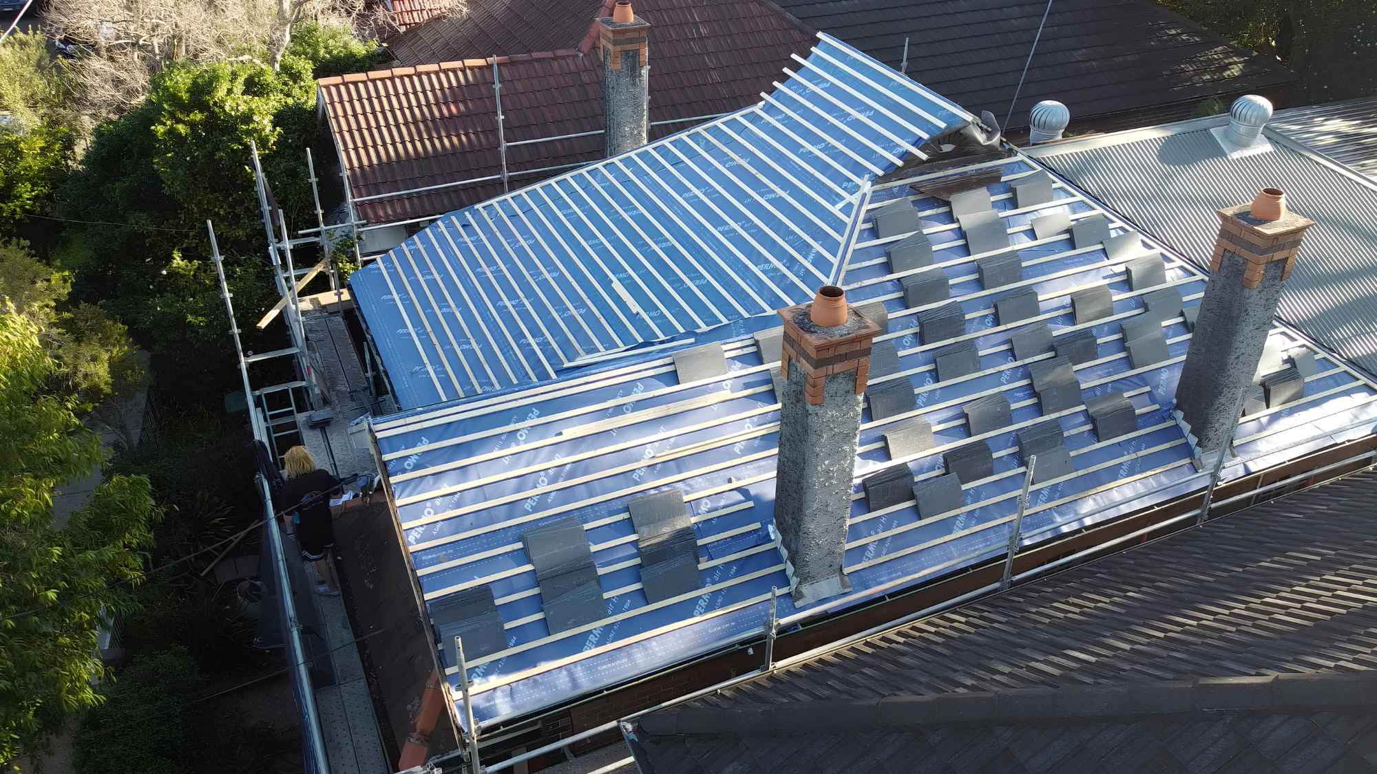 Marrickville Heritage Slate Roof Replacement 7