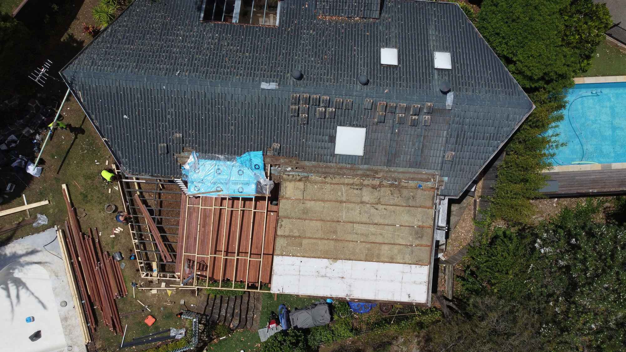 St Ives Metal Roof Installation 1