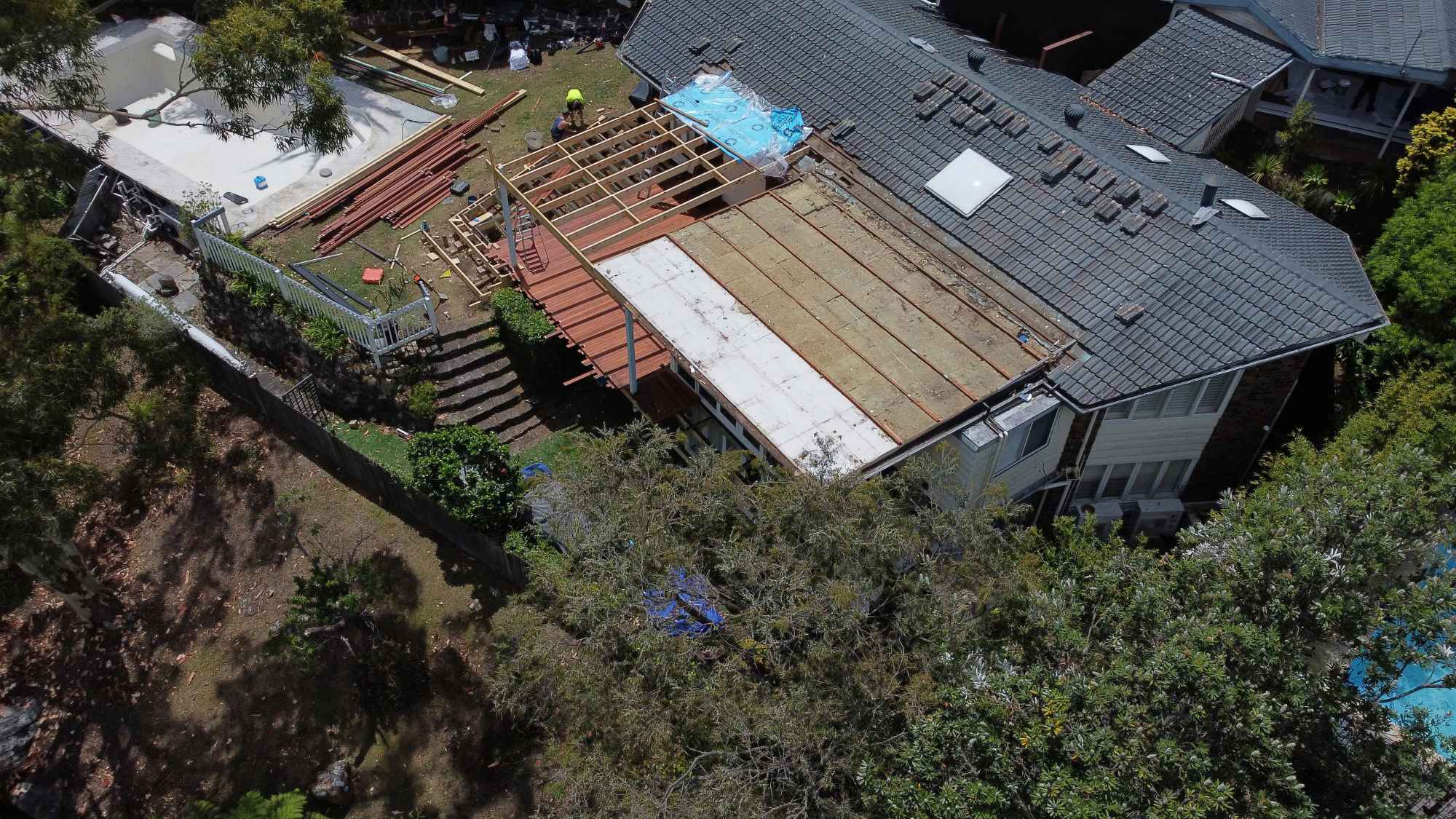 St Ives Metal Roof Installation 2